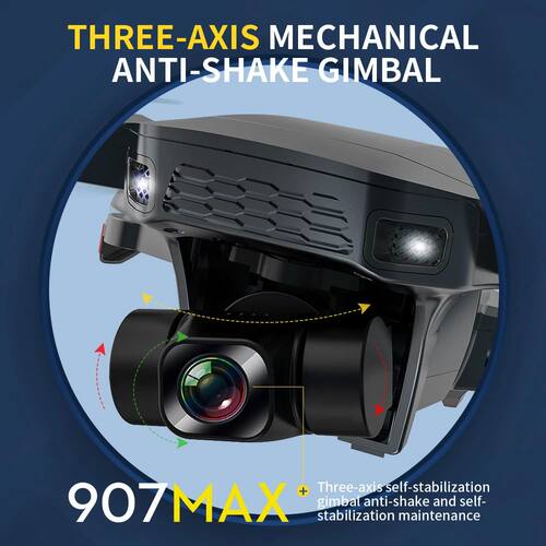 ZLL SG907 MAX 3-Axis Gimbal Drone SG907 PRO GPS Dron 5G WIFI - 图1