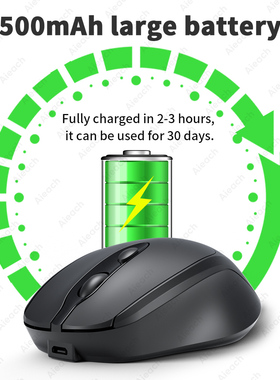 Aieach Rechargeable Wireless Bluetooth Mouse Silent WIRELESS