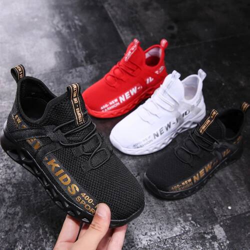 2022 New Mesh Kids Sneakers Lightweight Children Shoes Casua - 图1