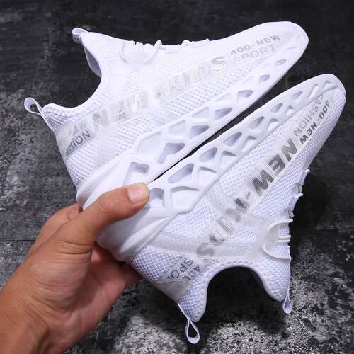 2022 New Mesh Kids Sneakers Lightweight Children Shoes Casua - 图0