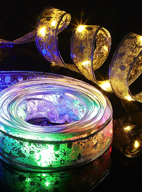 Christmas Decoration LED Ribbon Lights Christmas Tree Orname