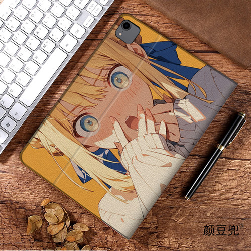 FATE吾王FGO SABER阿尔托莉ipad10.2适用air5/6保护套matepad pro11笔槽mini5/6小米5/6Pro13旋转华为11.5s壳 - 图2