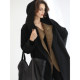 Long termism fake two piece layered design coat