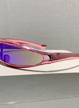 跨境新款X战警鱼形户外运动太阳镜Y2K登山自行车骑行舞台聚会墨镜