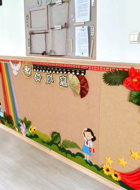 幼儿园小学五一劳动节黑板报组合