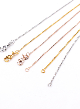 镀14k金  45cm项链