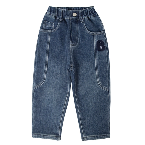 Летняя одежда, демисезонные джинсы, детские зимние утепленные штаны для мальчиков, коллекция 2023