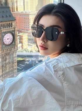 墨镜情侣款一对旅游小香风太阳镜