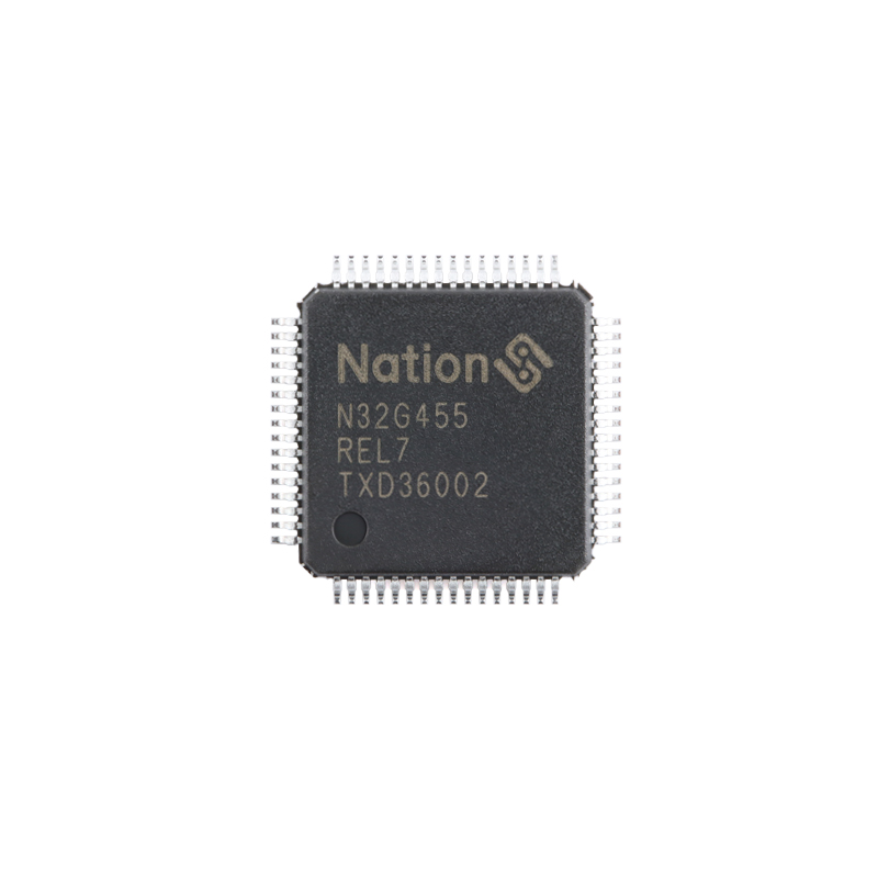 原装正品 N32G455REL7 LQFP-64 ARM Cortex-M4 32位微控制器-MCU - 图1