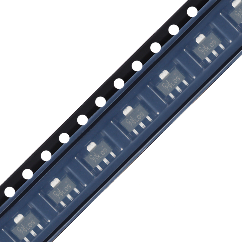 原装正品 CJ79L09 SOT-89 9V 100mA 三端负电压调节器稳压器芯片 - 图3