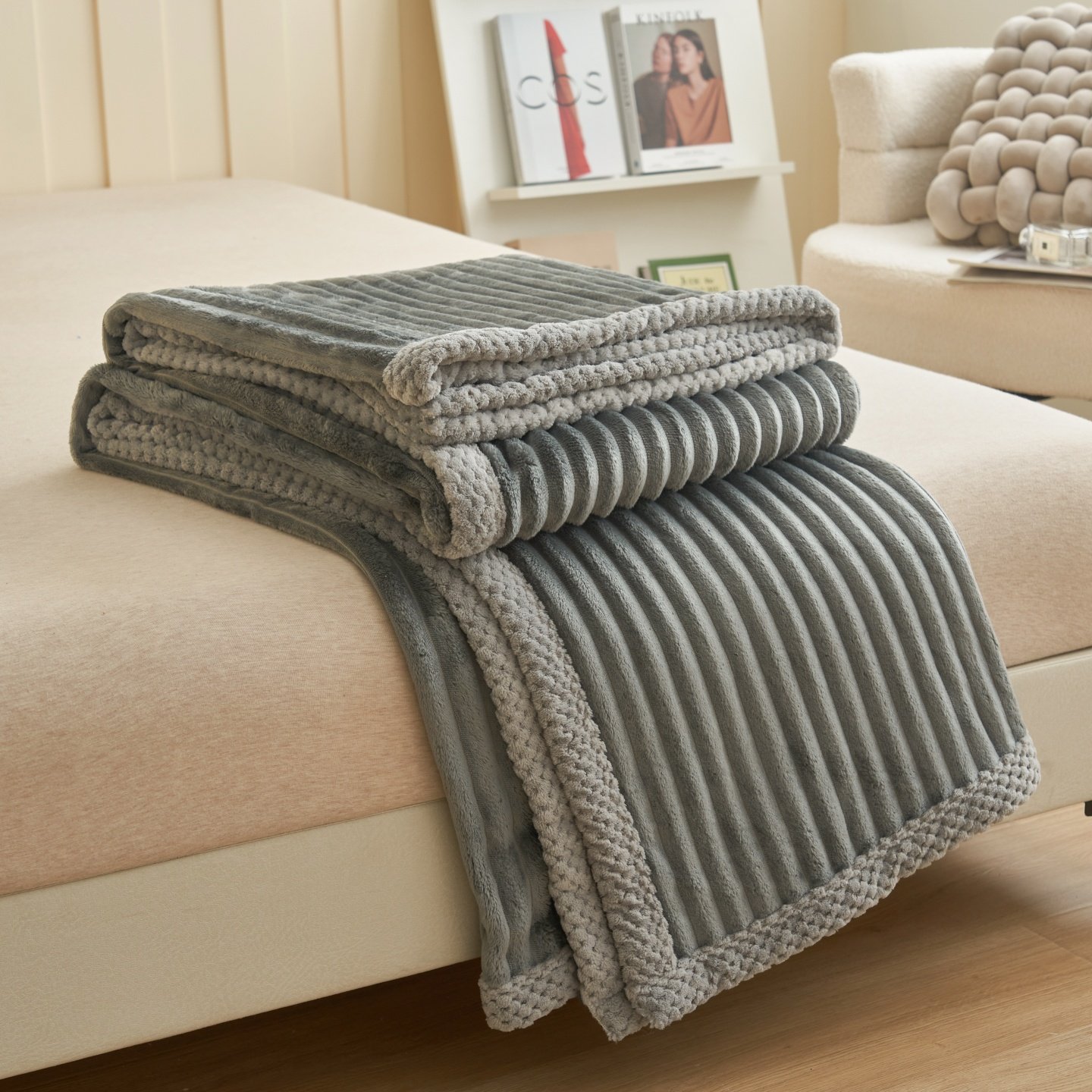 毛毯子空调薄盖毯被牛奶珊瑚绒四季通用夏季毛巾办公室午睡床上用,淘宝优惠券,粉丝福利购,淘宝优惠卷