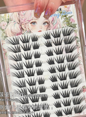 梦朵公主春知晓单簇分段假睫毛