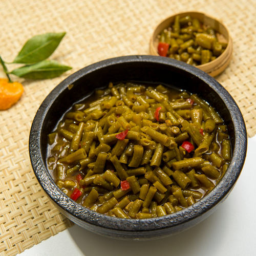 忆漓江 酸辣豆角正宗农家泡酸豇豆螺蛳粉配料下饭小菜独立袋装 - 图0
