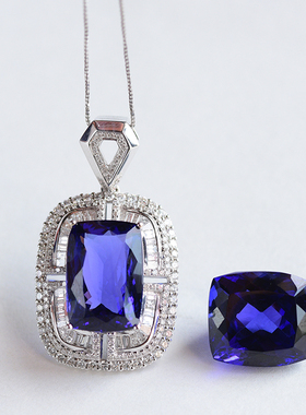 珠宝斯里兰卡矢车菊裸石