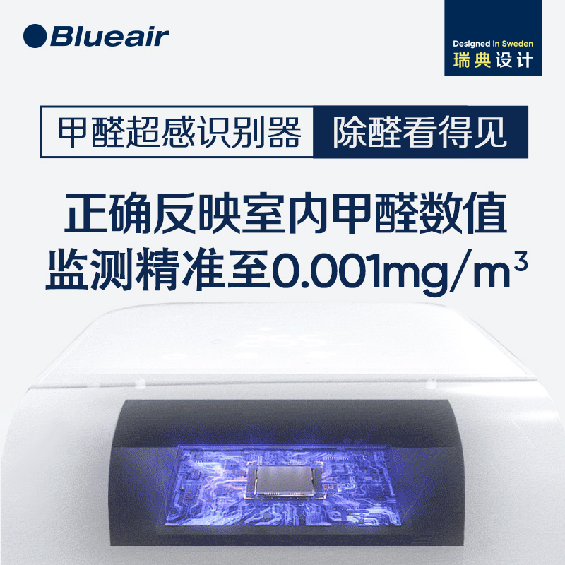 Blueair空气净化器家用除甲醛除病菌净化机极光智能系列8460i - 图2