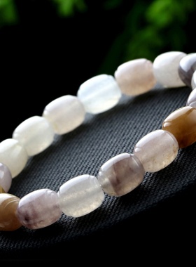 自然颜色玉质通透亮泽带证书