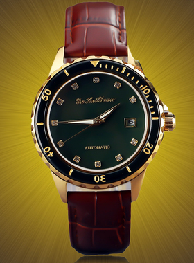 机芯终身质保色不锈钢带证书