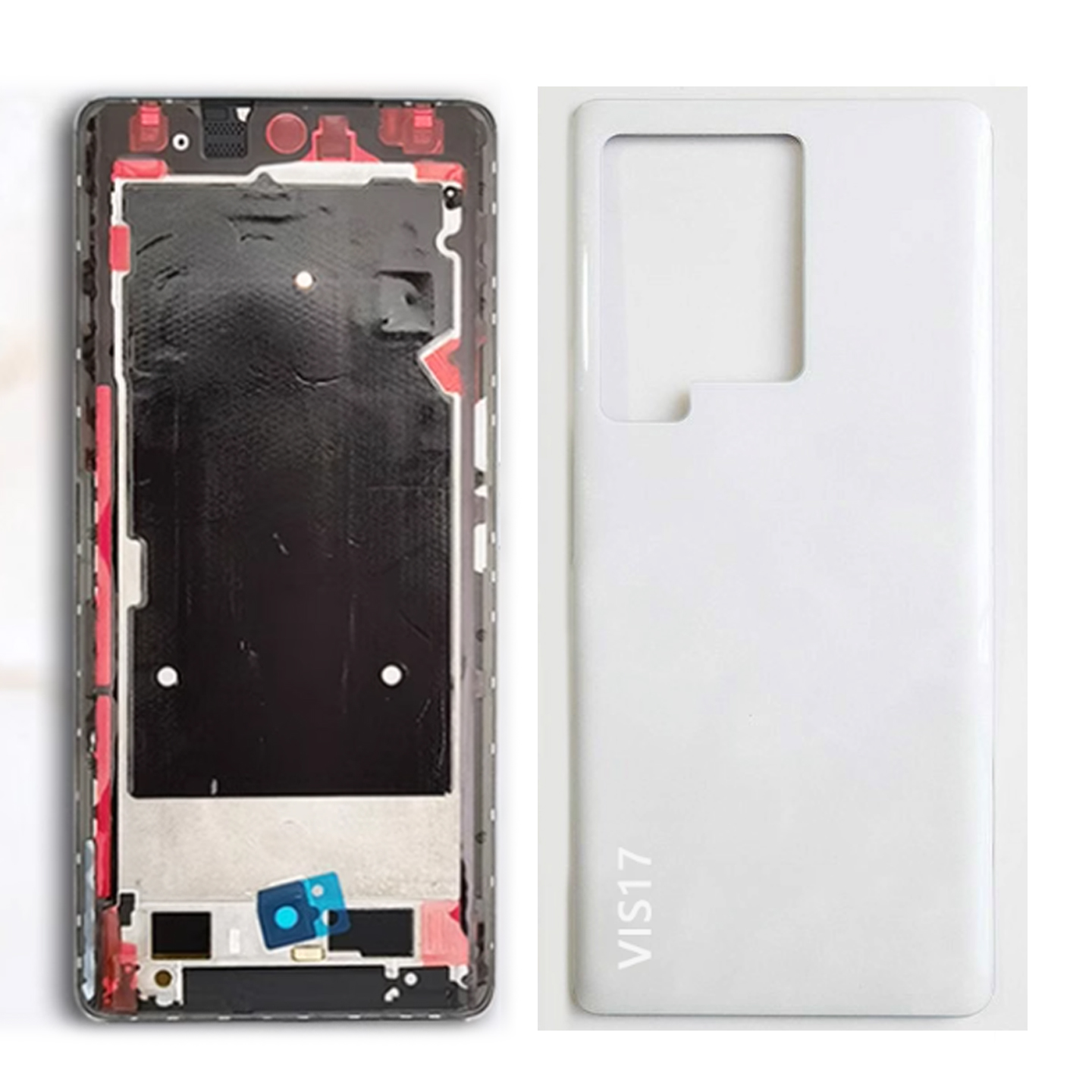 阵营创适用于vivo s17中框s17e后盖pro中壳屏框边框前壳前框壳 - 图0