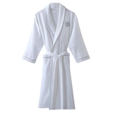 Летний хлопковый тонкий длинный быстросохнущий банный халат подходит для мужчин и женщин для влюбленных, для салонов красоты