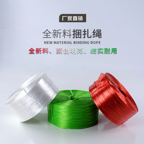 包装带绳扎带塑料捆扎打包绳包装绳撕裂膜塑料绳球捆绑绳尼龙绳子 - 图0