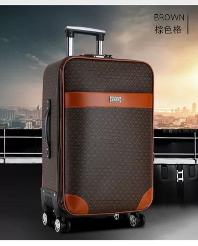 Вместительный и большой модный универсальный трендовый чемодан, 2428 дюймов