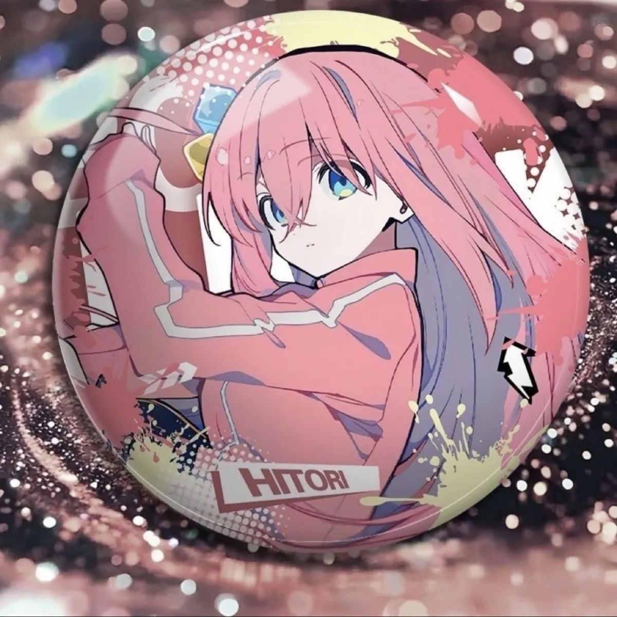 孤独摇滚吧唧后藤一里胸针虹夏山田凉喜多周边马口铁亮膜徽章谷子,淘宝优惠券,粉丝福利购,淘宝优惠卷