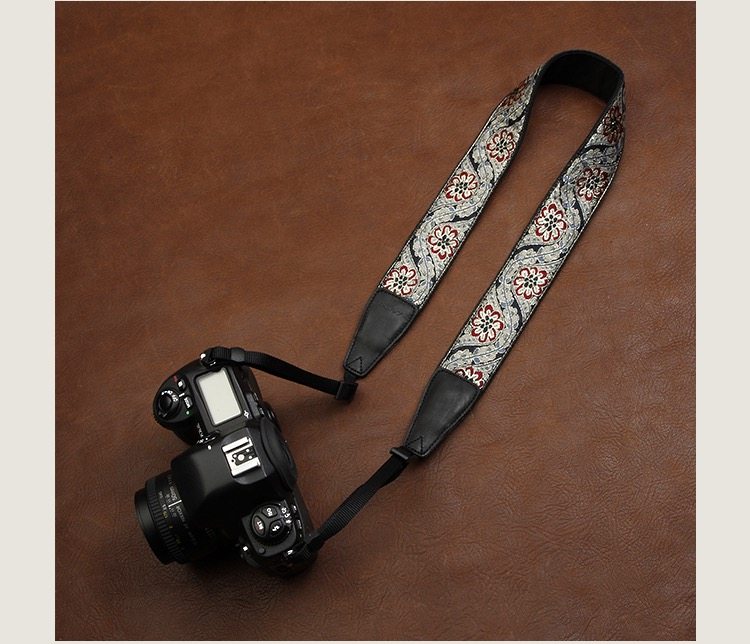 cam-in绣花系列民族风 单反数码照相机背带 微单摄影肩带cam7512,淘宝优惠券,粉丝福利购,淘宝优惠卷