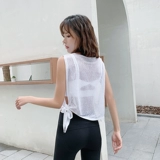 的确奇 Спортивная тонкая сексуальная футболка без рукавов, быстросохнущий жилет для спортзала, одежда для йоги, популярно в интернете, для бега