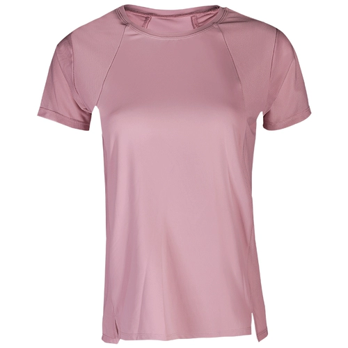 的确奇 Тонкая одежда для йоги, быстросохнущая дышащая спортивная футболка с коротким рукавом для спортзала, популярно в интернете, для бега