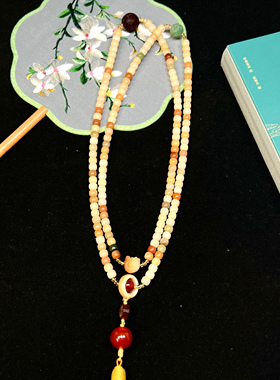 菩提念珠斜挎新中式女多层