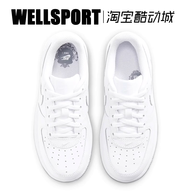 NIKE AIR FORCE 1 LV8 1(PS)大童空军一号休闲板鞋 DH2925-111-图1