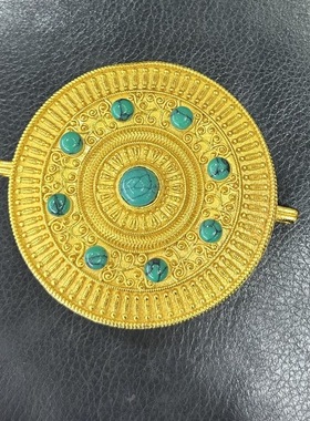 时尚民族风藏族服装配饰泥泊尔工艺尕屋合项链吊坠不掉色最新款