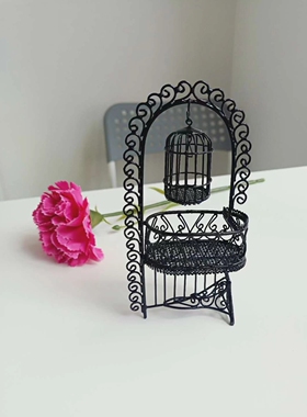 创意礼物简美风铁艺手工桌面摆件