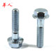 Chinese 8.8 grade galvanized hexagonal flange with teeth