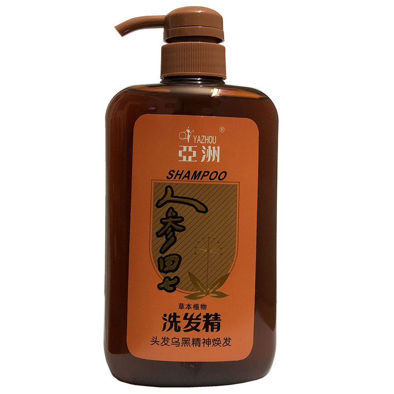 包邮 亚洲人参田七洗发精 洗发水 洗发露700ml 养发根 乌黑亮发 - 图3