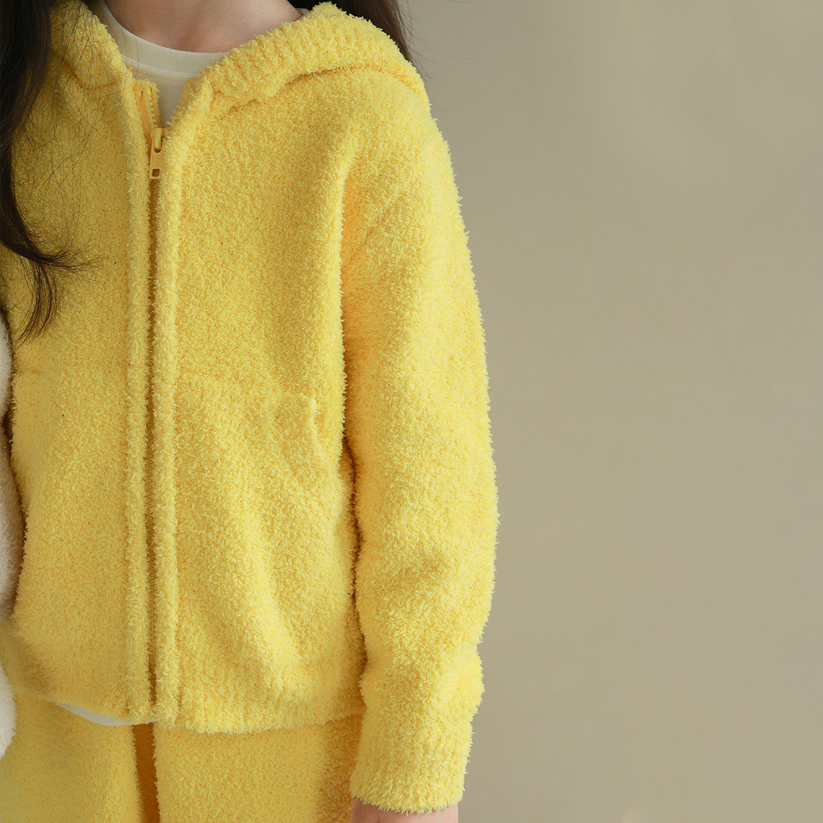 大耳象女童连帽毛绒外套毛绒收口裤冬季新款女宝套装,淘宝优惠券,粉丝福利购,淘宝优惠卷