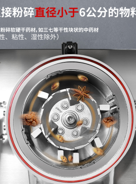 中药打粉机全筛网设计AGF-400