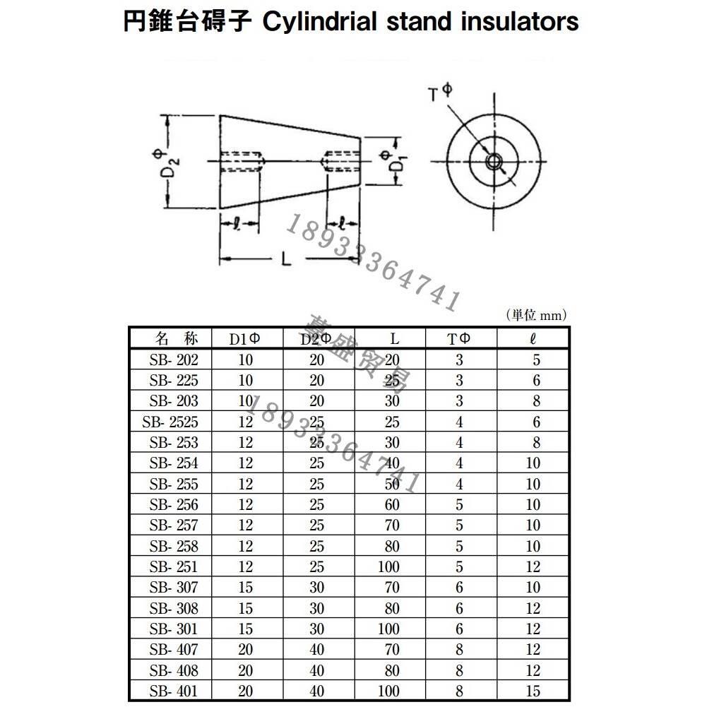 议价直拍不发：NITTO DENJI绝缘子MSC-4050 4060 4070 4080 4090 - 图2