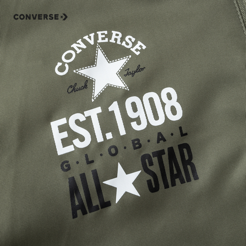 Converse匡威儿童装棉服2024春秋新款男童飞行夹克外套中大童外穿