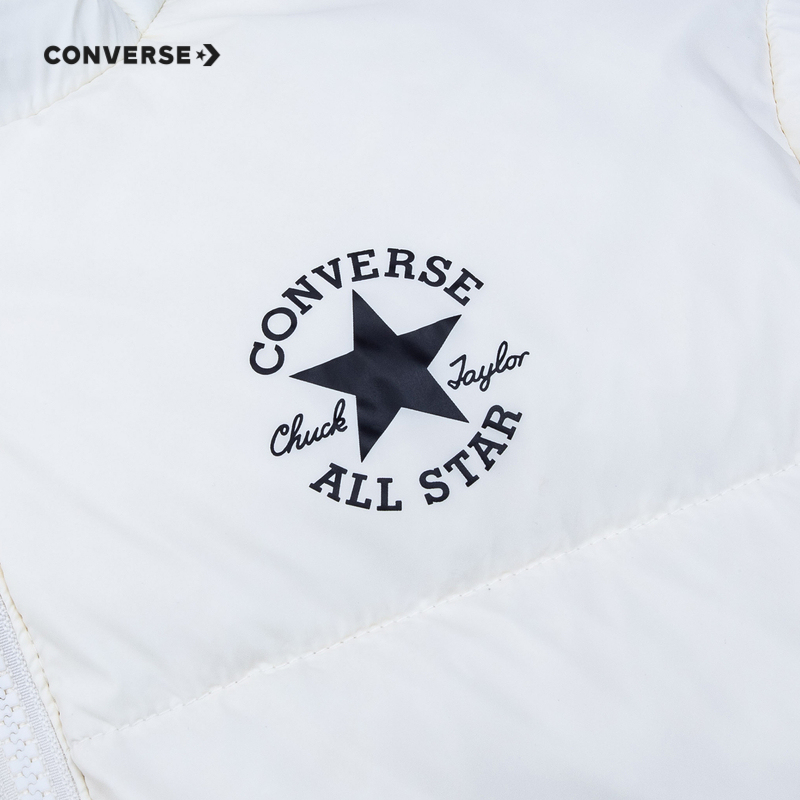 Converse匡威儿童装男童羽绒服中长款2023新款女童中大童加厚外套