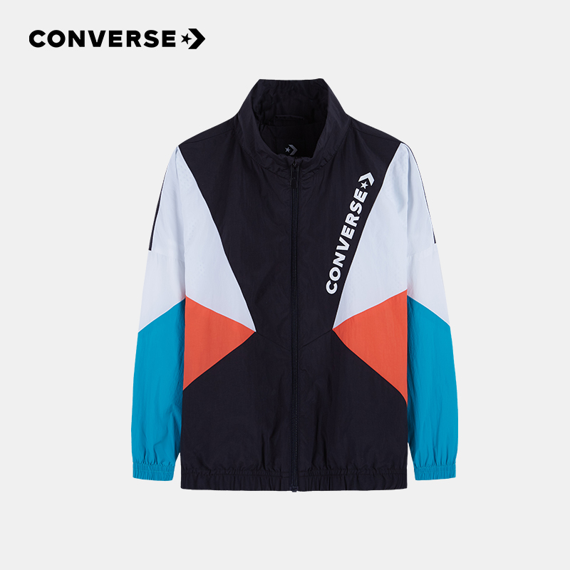 converse童装2020新品男童拼色夹克 converse童鞋夹克/皮衣