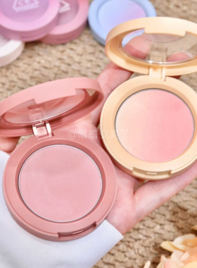 3ce单色腮红新色渐变反季桃哑光