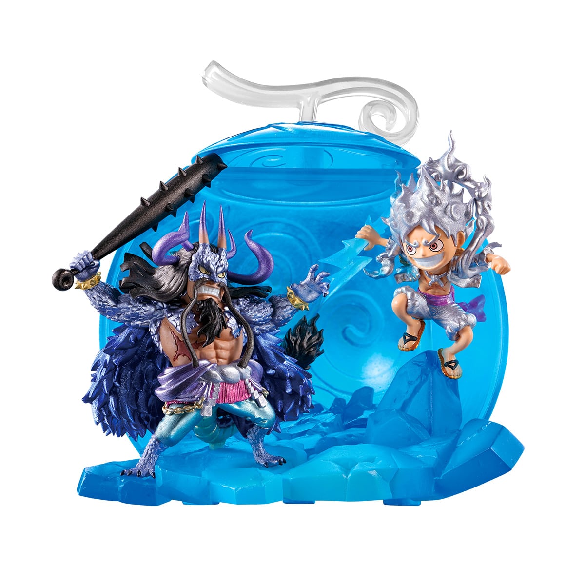 [现货]万代大扭蛋航海王恶魔果实 蒙奇·D·路飞百兽凯多 - 图1