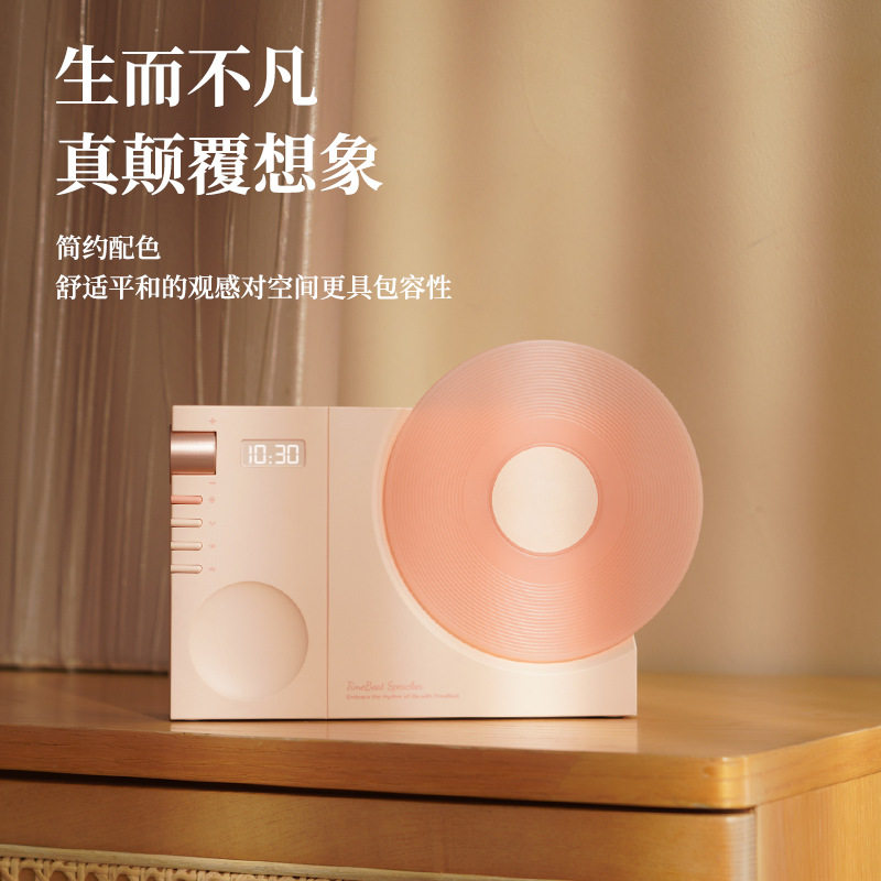 复古黑胶唱机蓝牙音响无线小型音箱桌面高音质低音炮送男女生礼物