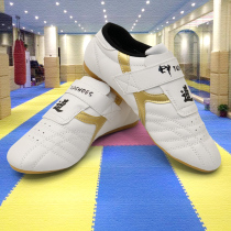 Taekwondo Adults Children Men And Women Shoes Taekwondo Training Soft Bottom Boys Bench Track Training Shoes Tai Chi Lift shoes