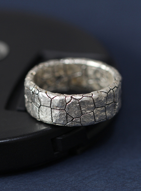 海枯石烂原创设计戒指小众独特