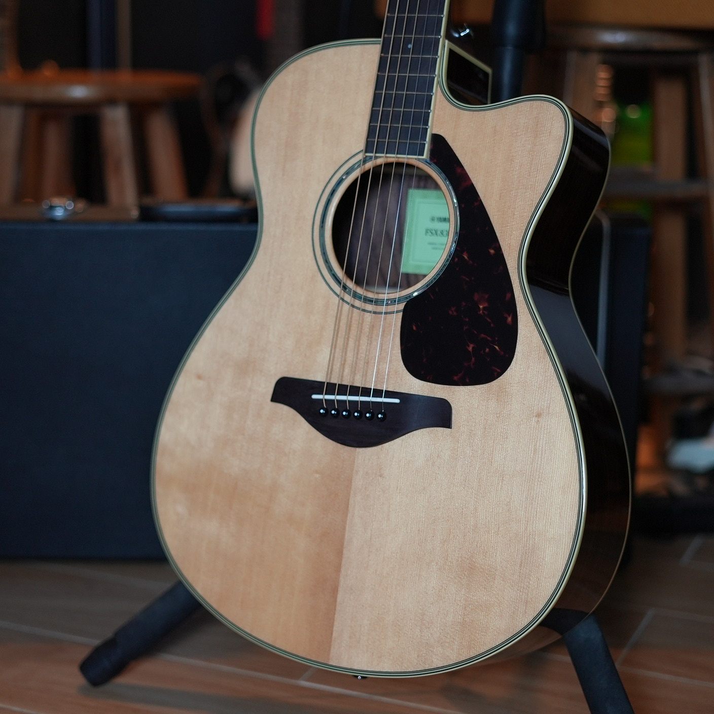 Yamaha雅马哈FSX830C单板民谣电箱40寸缺角OM型亮光原木吉他,淘宝优惠券,粉丝福利购,淘宝优惠卷