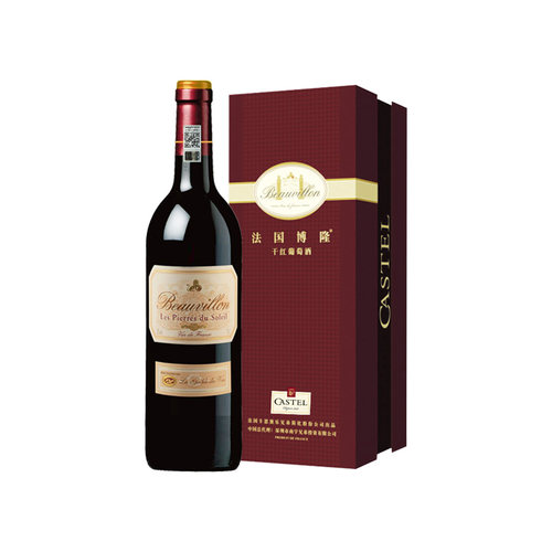 法国红酒全球品牌原瓶原装进口红酒castel博隆干红葡萄酒卡思黛乐 - 图2