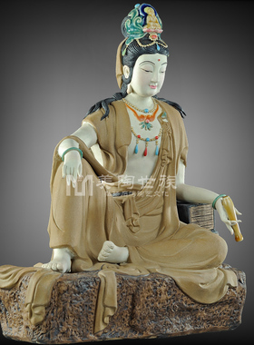 石湾公仔大师冯志伟客厅装饰品