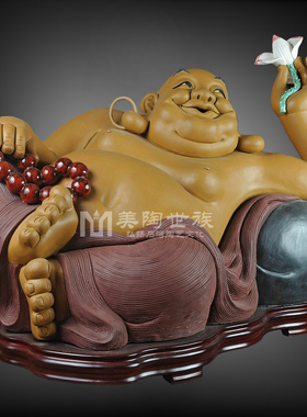 石湾陶瓷公仔大师工艺限量家居门